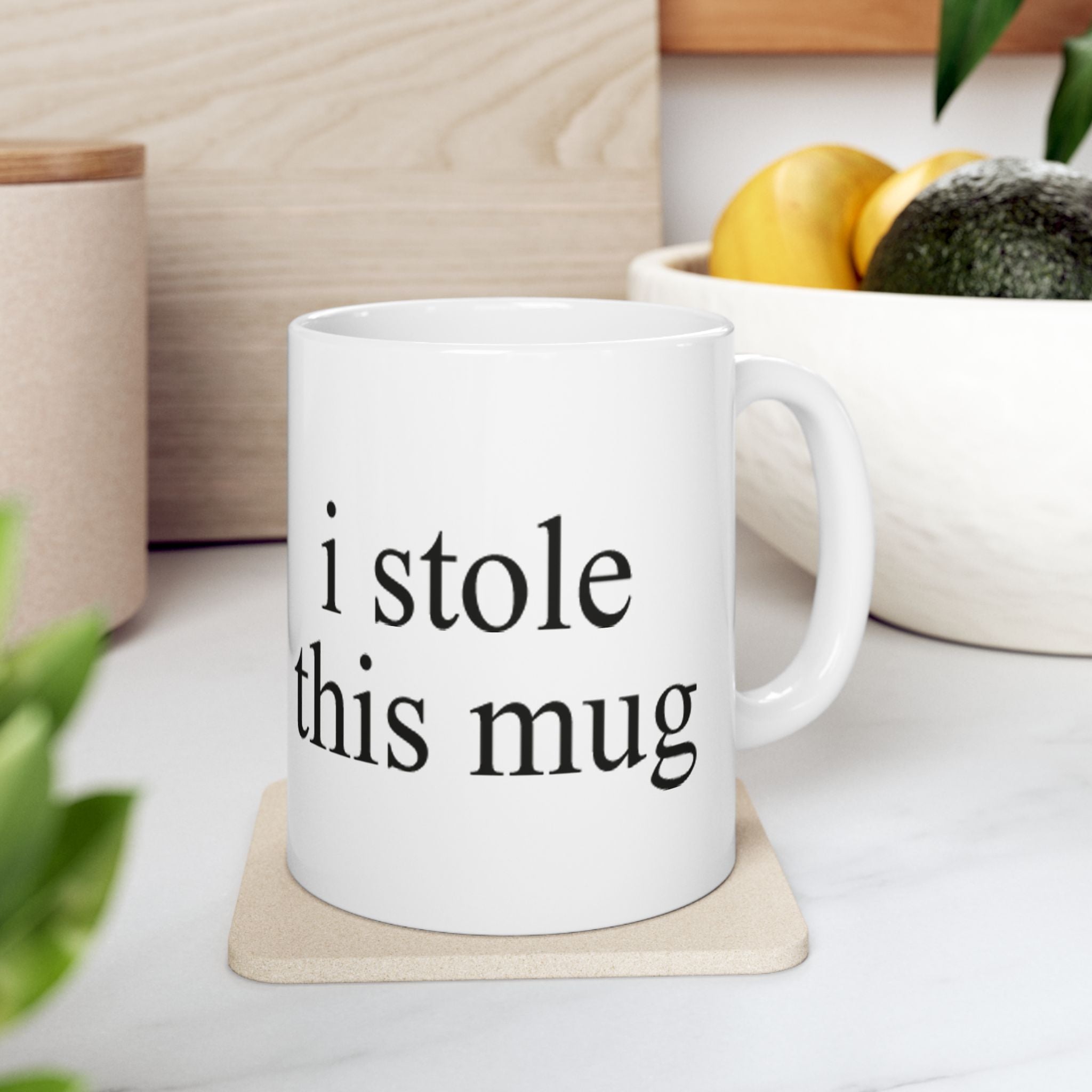 “I Stole This Mug” Minimalist Coffee Cup (11oz, 15oz) - 314 Originals