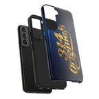 "314 Originals" Gold Script on Navy Tough Protective Case Printify Phone Case  314 Originals