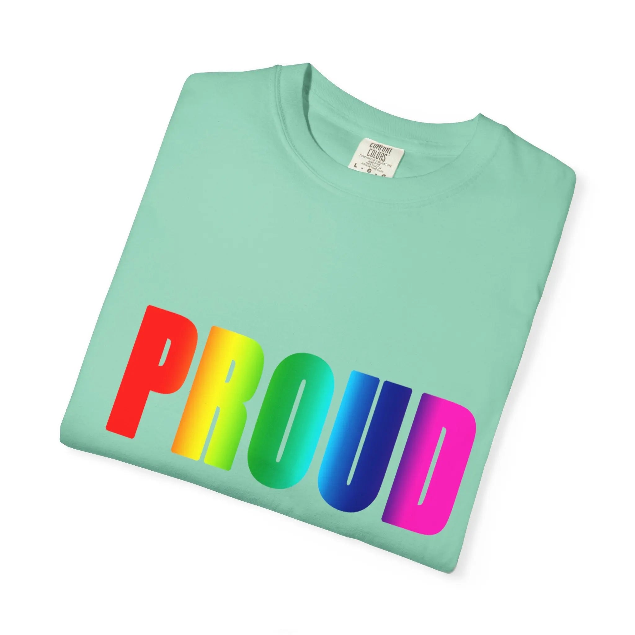 PROUD Garment-Dyed T-shirt Printify