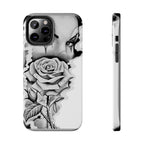 Noir Clown Face with Rose Shockproof Phone Cover - 314 Originals