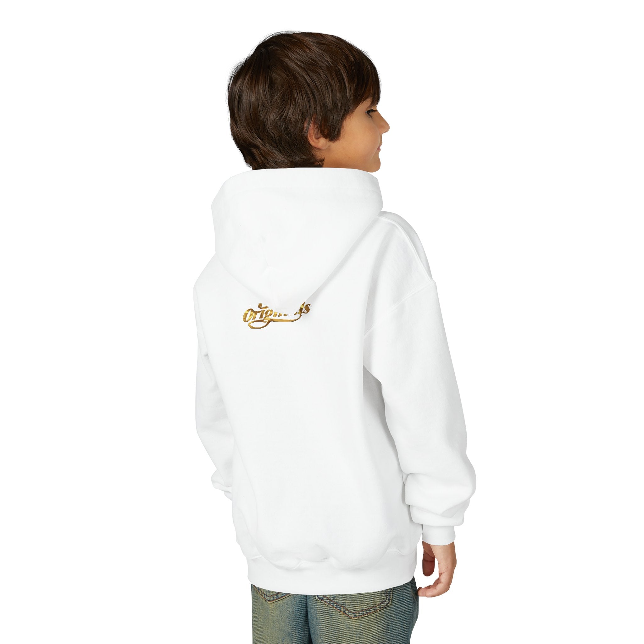 Prince Hoodie — Elegant Script with Crown & "314 Originals" Back Accent