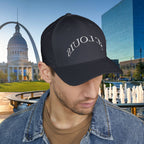 Embroidered "St. Louis" Closed-Back Structured Cap — Baseball Hat with 314 Retro Logo