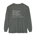 Tell It Like It Is Long Sleeve Tee — "No Scripts... No Filters... No Bullsh*t" Statement Shirt Printify Long-sleeve  314 Originals