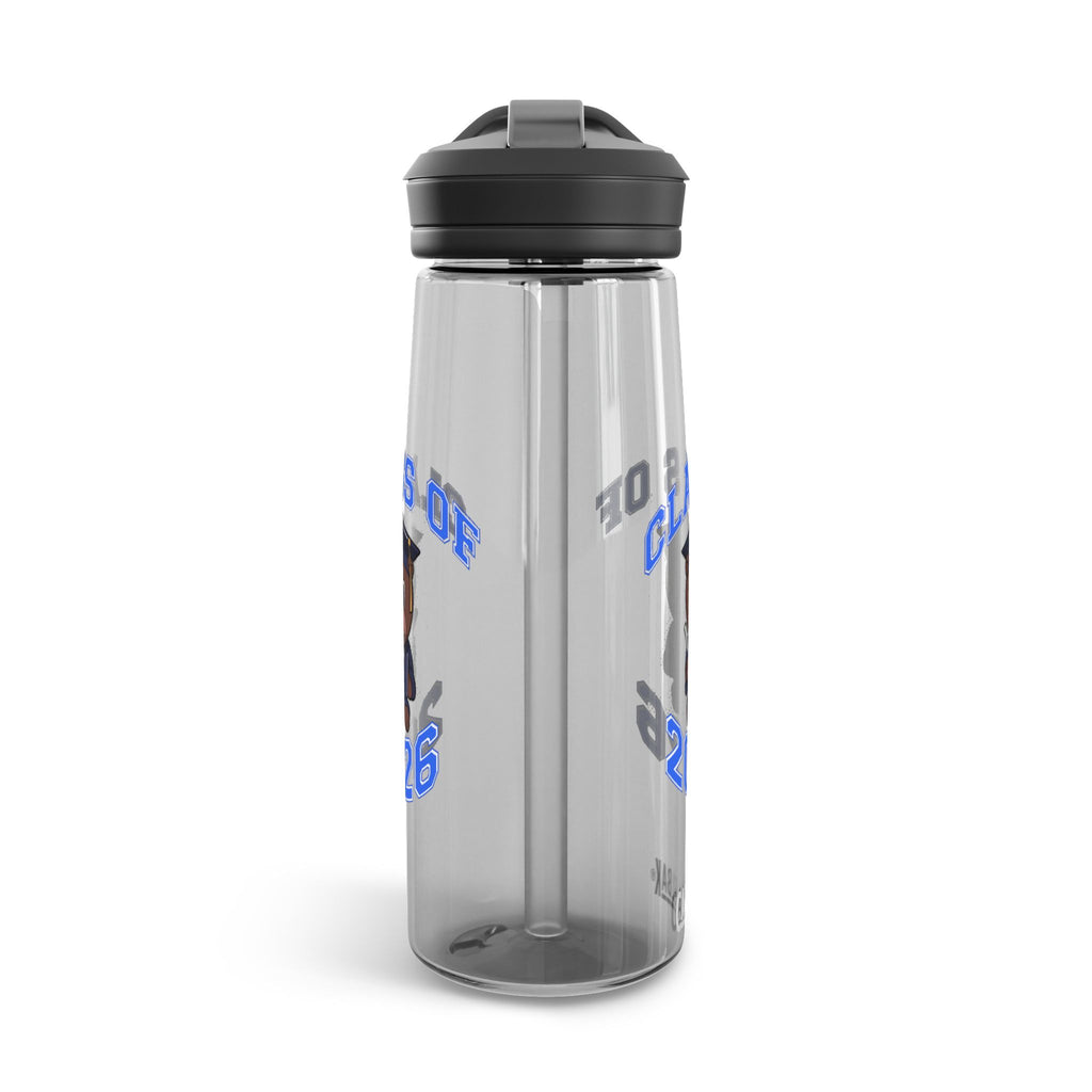 Class of 2026 Graduation Bear Design Water Bottle
