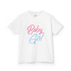 "Baby Girl" Pastel Script Shirt - 314 Originals