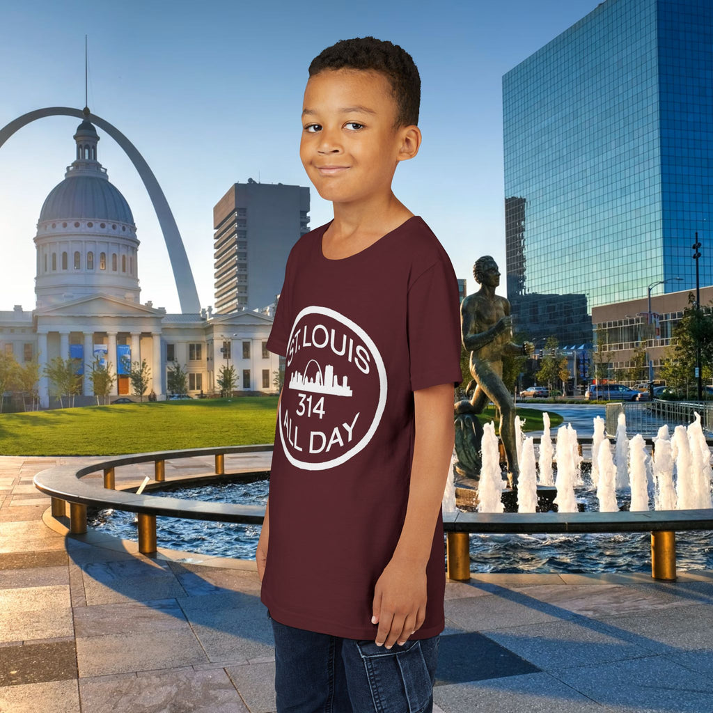 St Louis 314 All Day Youth Tee - 314 Originals