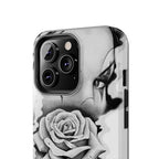 Noir Clown Face with Rose Shockproof Phone Cover - 314 Originals