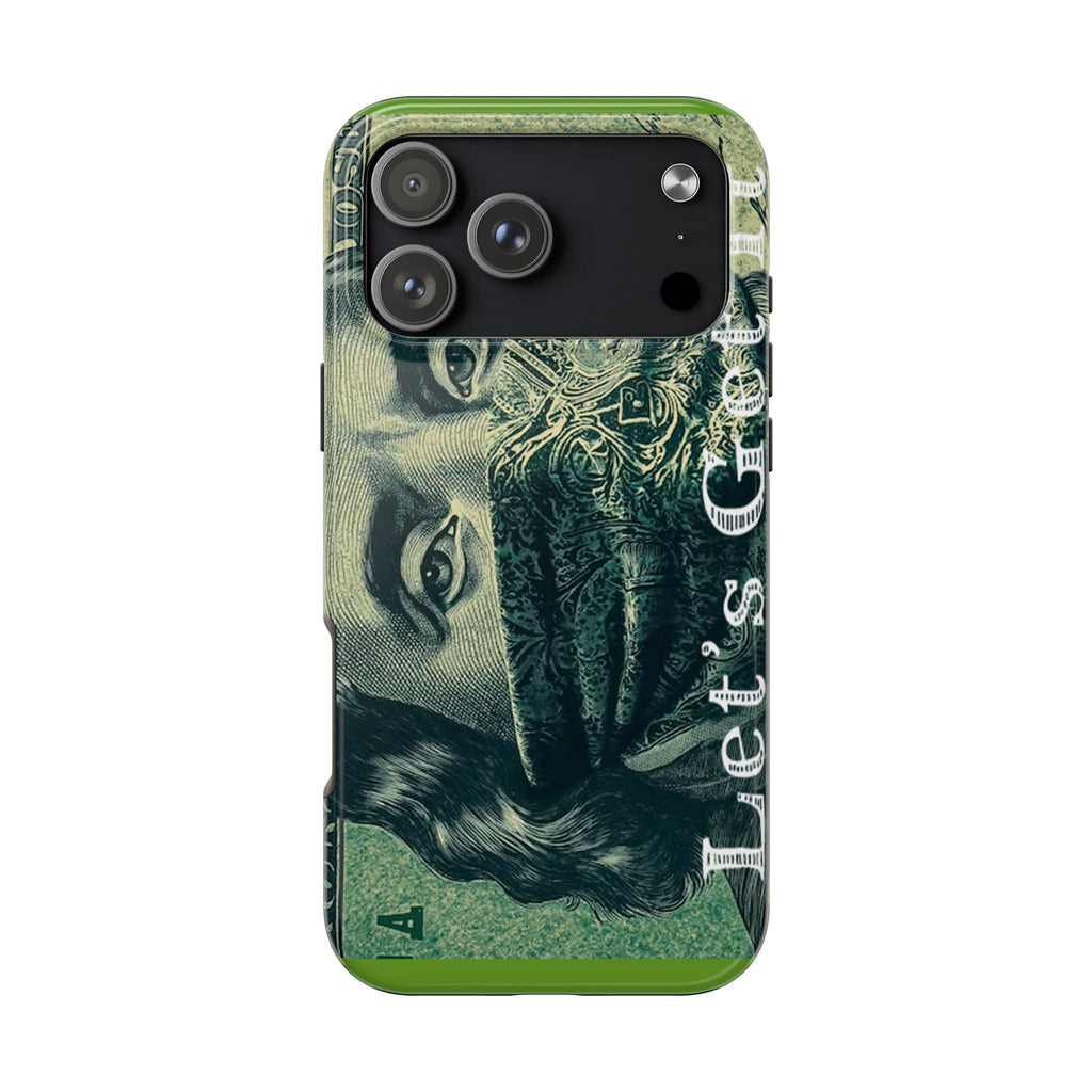Ben Franklin "Let's Get It" Bandana Design Tough Phone Case Printify Phone Case  314 Originals