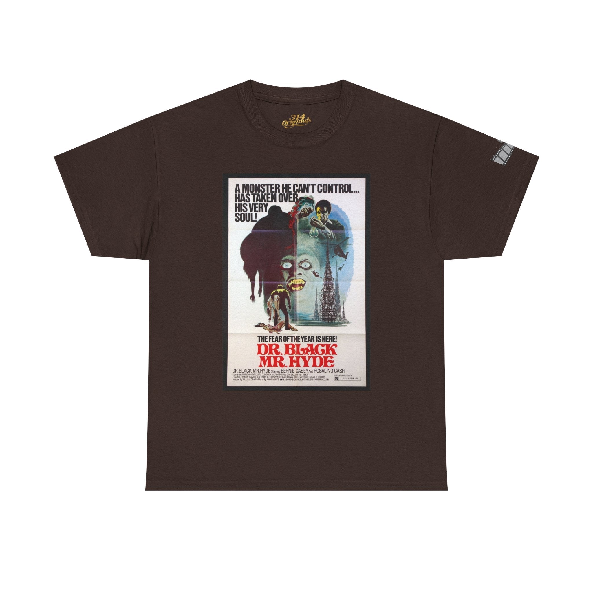 Dr. Jekyll & Mr. Hyde Vintage Movie Poster T-Shirt Printify T-Shirt  314 Originals