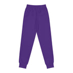 Purple Youth Joggers with 314 Originals Side Graphic — Kids Athletic Sweatpants - 314 Originals