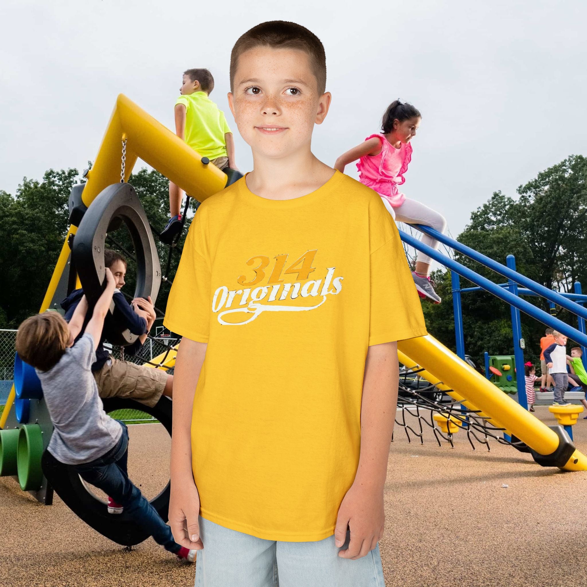 "314 Originals" Vintage Script Graphic - 314 Originals