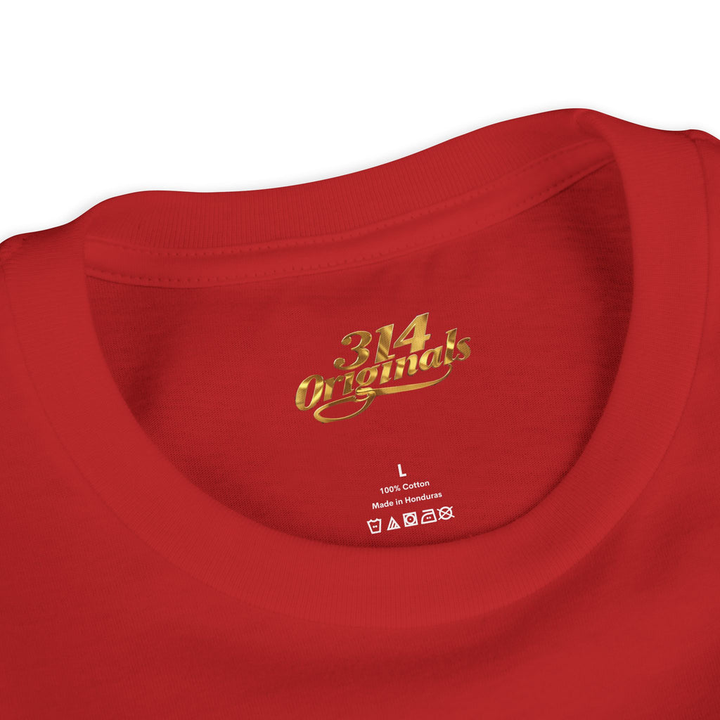 Girl's "Favorite Kid" Retro Yellow & Green Graphic T-Shirt