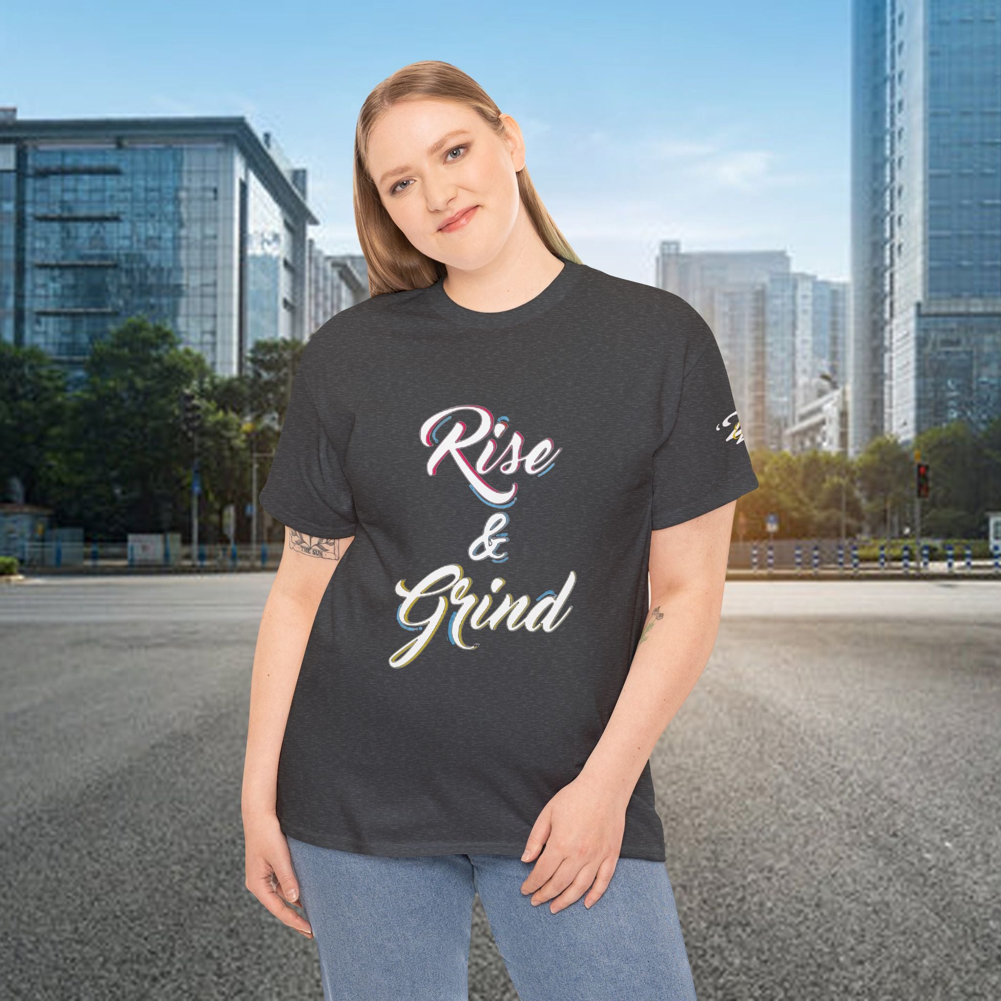 Rise & Grind T-Shirt — Motivational Graphic Tee for Hustle Mindset - 314 Originals