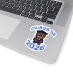 Class of 2026 Graduation Bear Sticker — Cute Cap & Gown Kiss-Cut Sticker for Students - 314 Originals