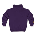 King's Gear Zip Hoodie — Full‑Zip with Gold Crown Emblem - 314 Originals
