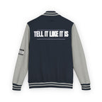 Tell It Like It Is Letterman Jacket Printify Outerwear  314 Originals