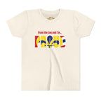 "From the Lou and I'm... Proud" St. Louis Flag Kids Shirt - 314 Originals