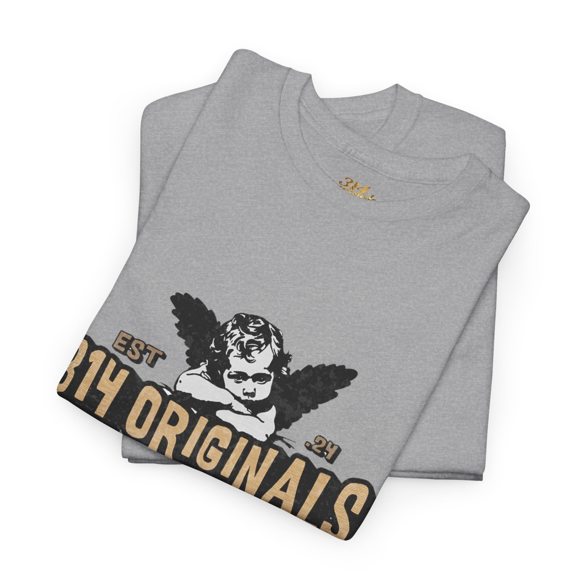 314 Originals Vintage Cherub Graphic Tee Printify T-Shirt  314 Originals