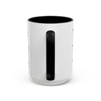 Coffee Mug – “This Ain’t Coffee” Repeating Script Accent Mug (11/15oz) Printify