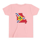 "From the Lou and I'm... Proud" St. Louis Flag Kids Shirt - 314 Originals