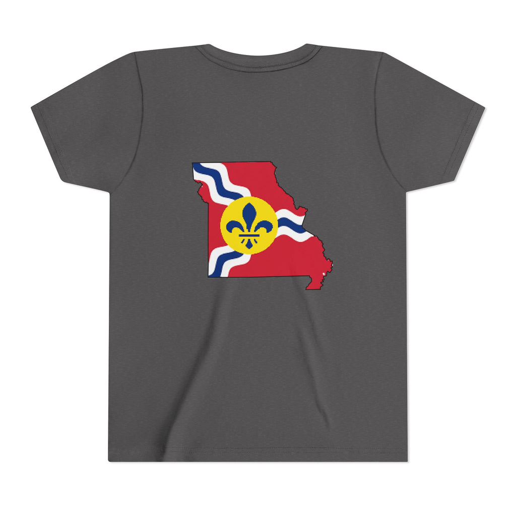 "From the Lou and I'm... Proud" St. Louis Flag Kids Shirt