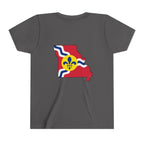 "From the Lou and I'm... Proud" St. Louis Flag Kids Shirt - 314 Originals