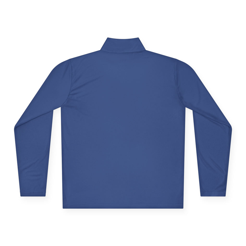 AGO Quarter-Zip Pullover — Small Gold & Black Chest Embroidery, Lightweight Casual Pullover - 314 Originals