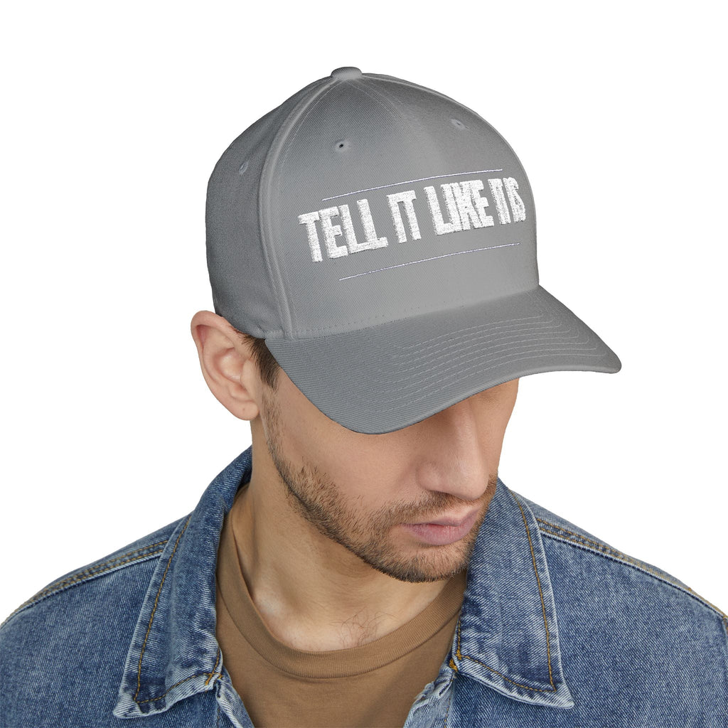 Tell It Like It Is Embroidered Cap Printify Hats  314 Originals