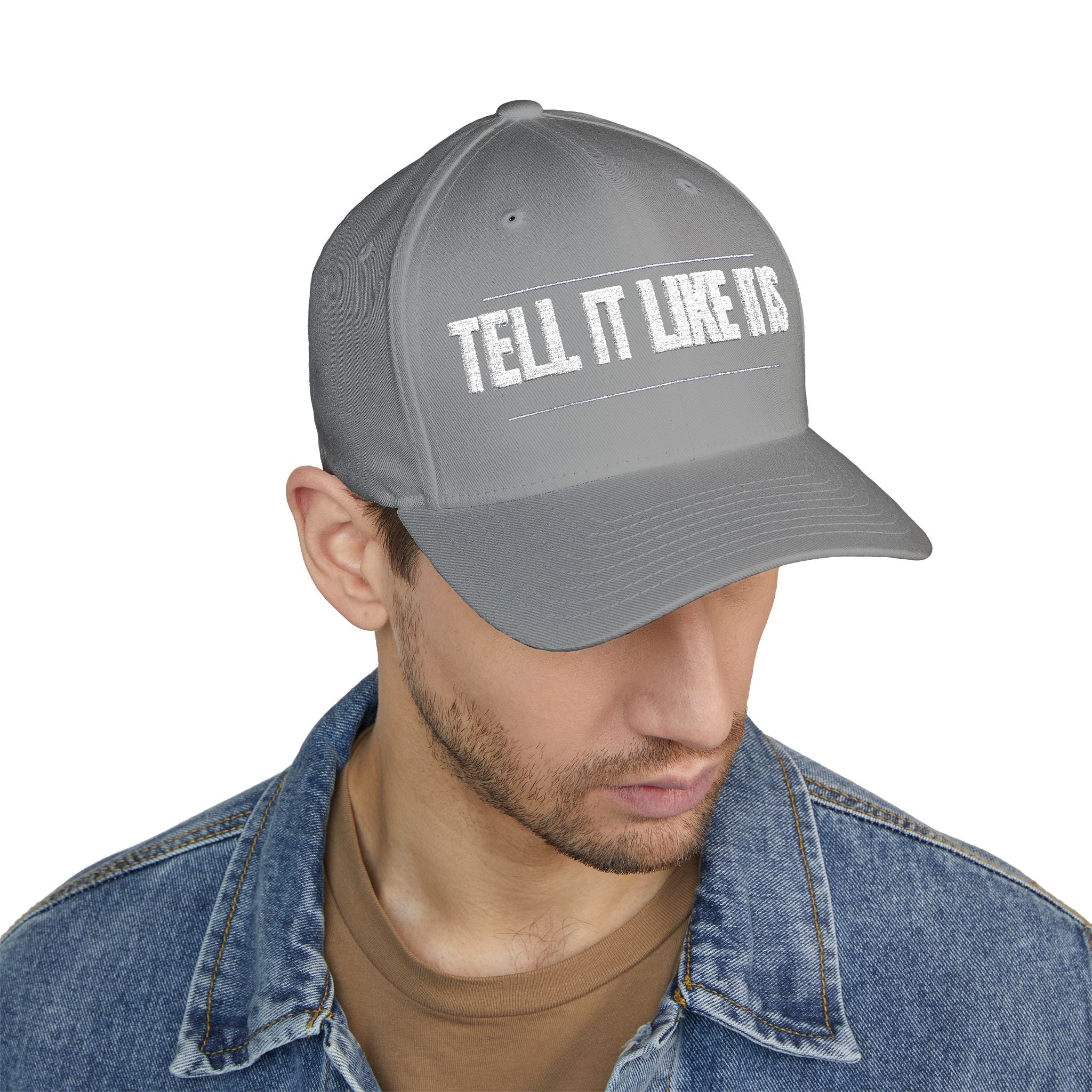 Tell It Like It Is Embroidered Cap Printify Hats  314 Originals