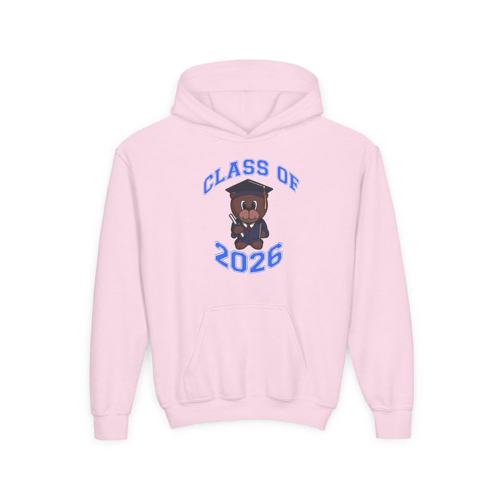 Youth Hoodie - 'Class of 2026' Graduation Bear Hoodie with '314 Originals' Back Print