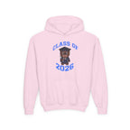Youth Hoodie - 'Class of 2026' Graduation Bear Hoodie with '314 Originals' Back Print - 314 Originals