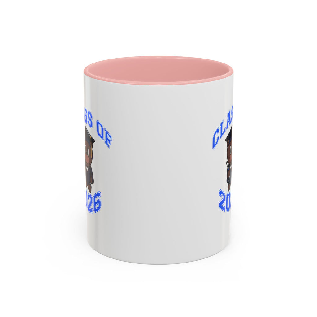 Graduation 2026 Accent Coffee Mug — Class of 2026 Grad Gift