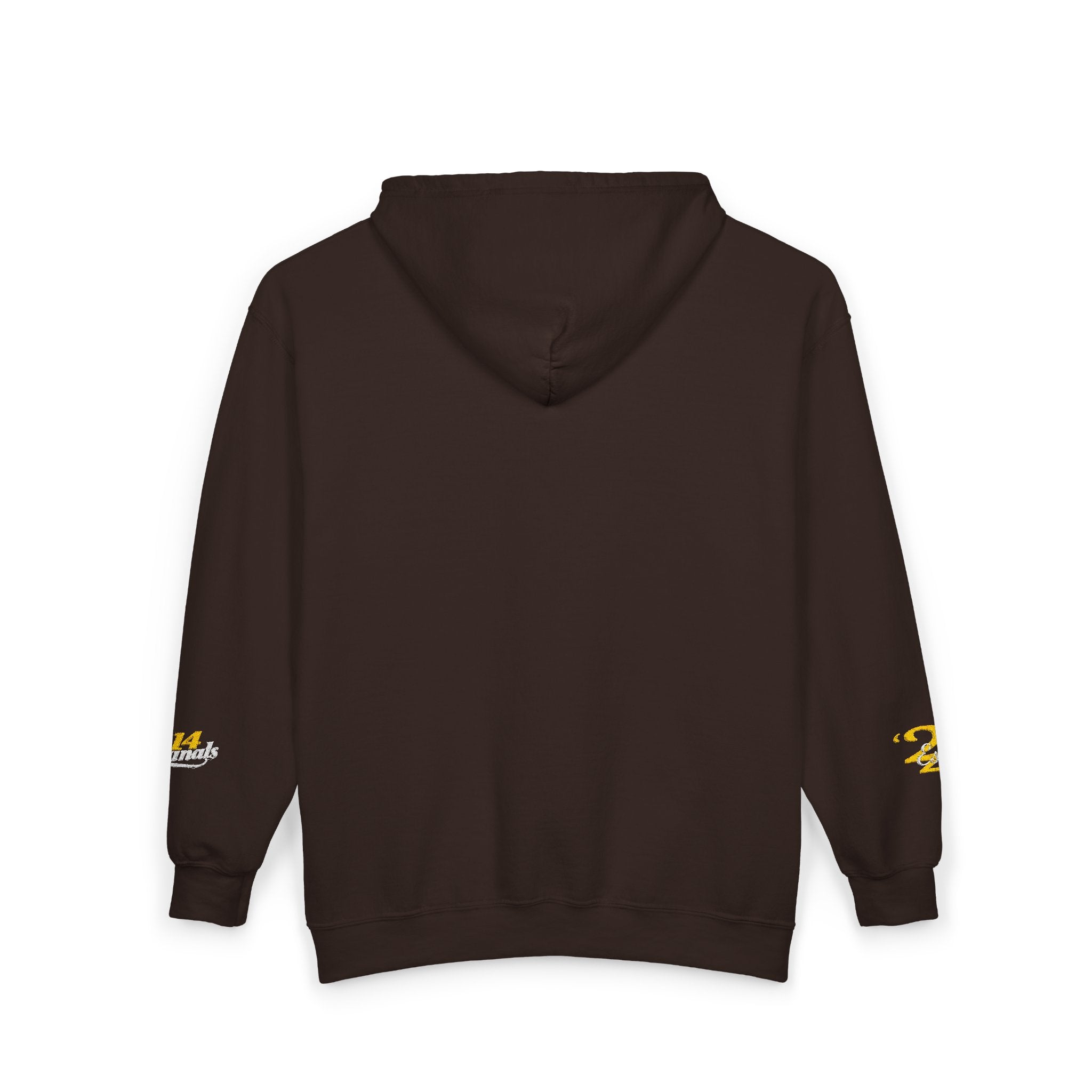 King's Gear Zip Hoodie — Full‑Zip with Gold Crown Emblem - 314 Originals