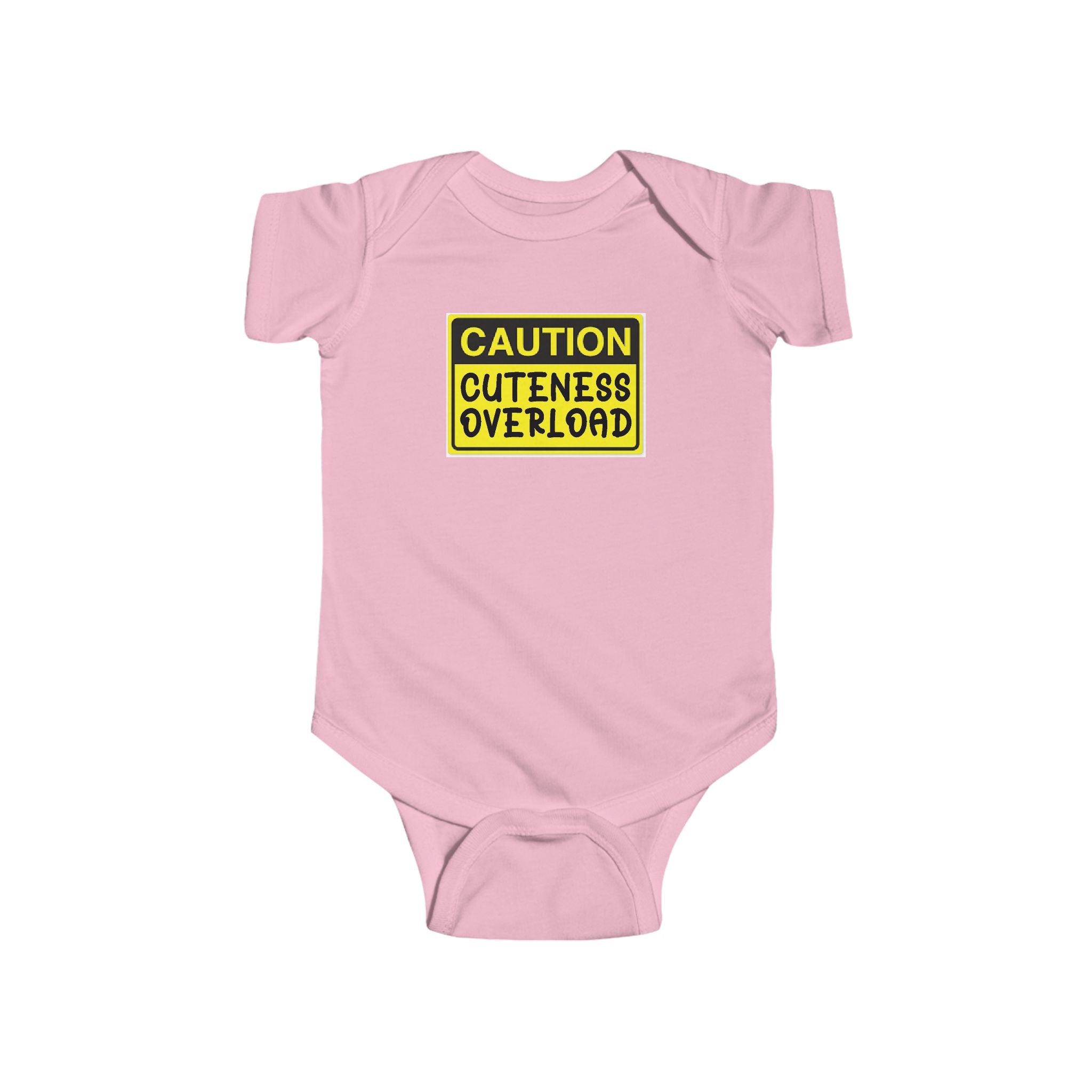 Baby Bodysuit – "Caution Cuteness Overload" Infant Onesie (314 Originals Back Logo) - 314 Originals