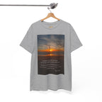 Sunset Beach Quote T‑Shirt — Inspirational Ocean Sunrise Tee - 314 Originals