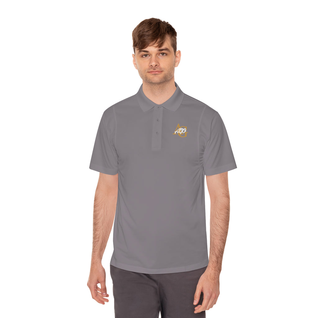 AGO Men's Sport Polo Shirt — Embroidered Logo Performance Golf Polo - 314 Originals