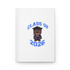 Class of 2026 Graduation Hardcover Journal — Cute Teddy Grad Notebook - 314 Originals