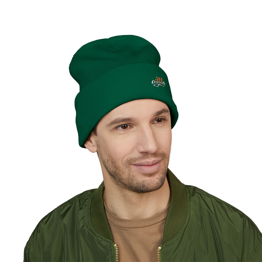 Embroidered '314 Originals' Classic Cuffed Beanie —  Knit Winter Hat - 314 Originals