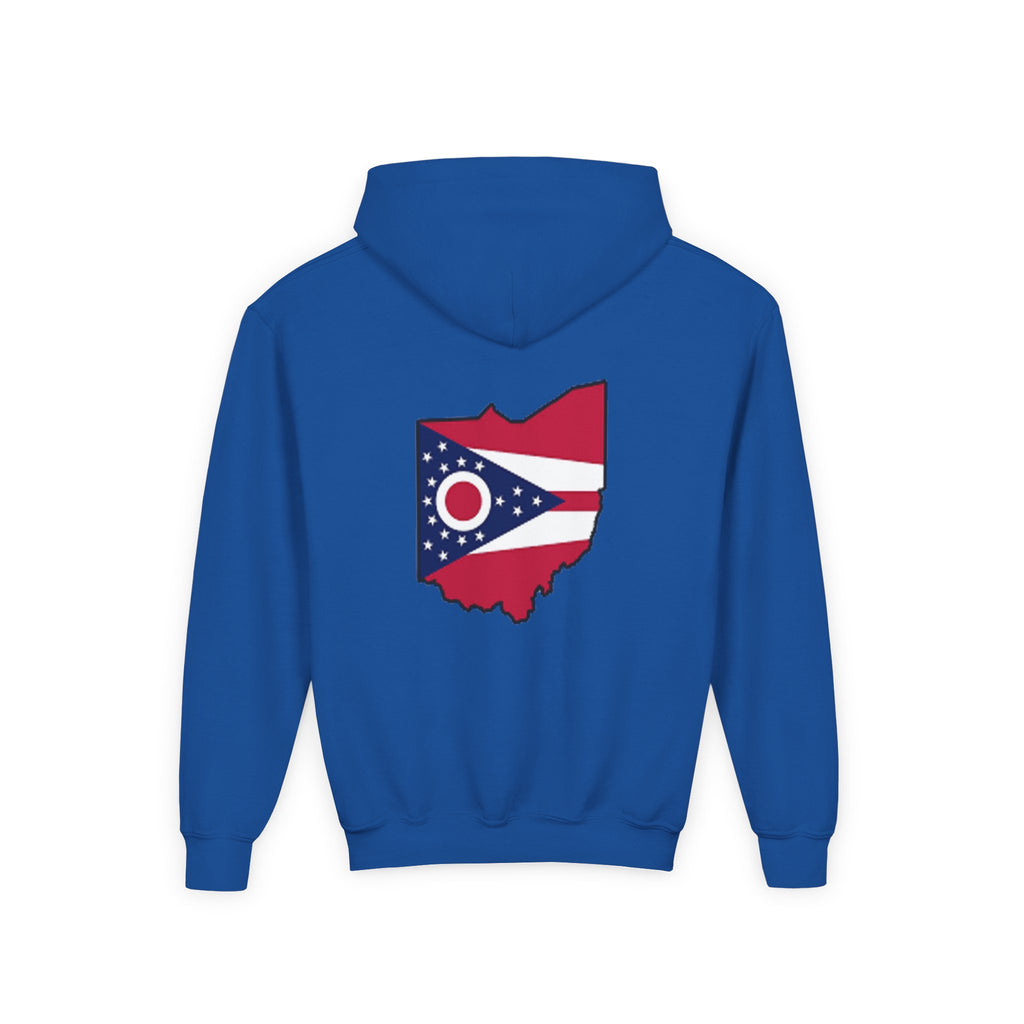 Youngstown Ohio Flag Hoodie — Youth USA Map Pullover - 314 Originals