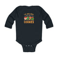 "I'm Just Here for the Cookies" Christmas Cookie Cute Infant Long Sleeve Onesie - 314 Originals