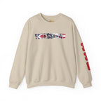 Ohio Flag Crewneck Sweatshirt — Youngstown Ohio State Pride Pullover - 314 Originals