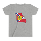 "From the Lou and I'm... Proud" St. Louis Flag Kids Shirt - 314 Originals