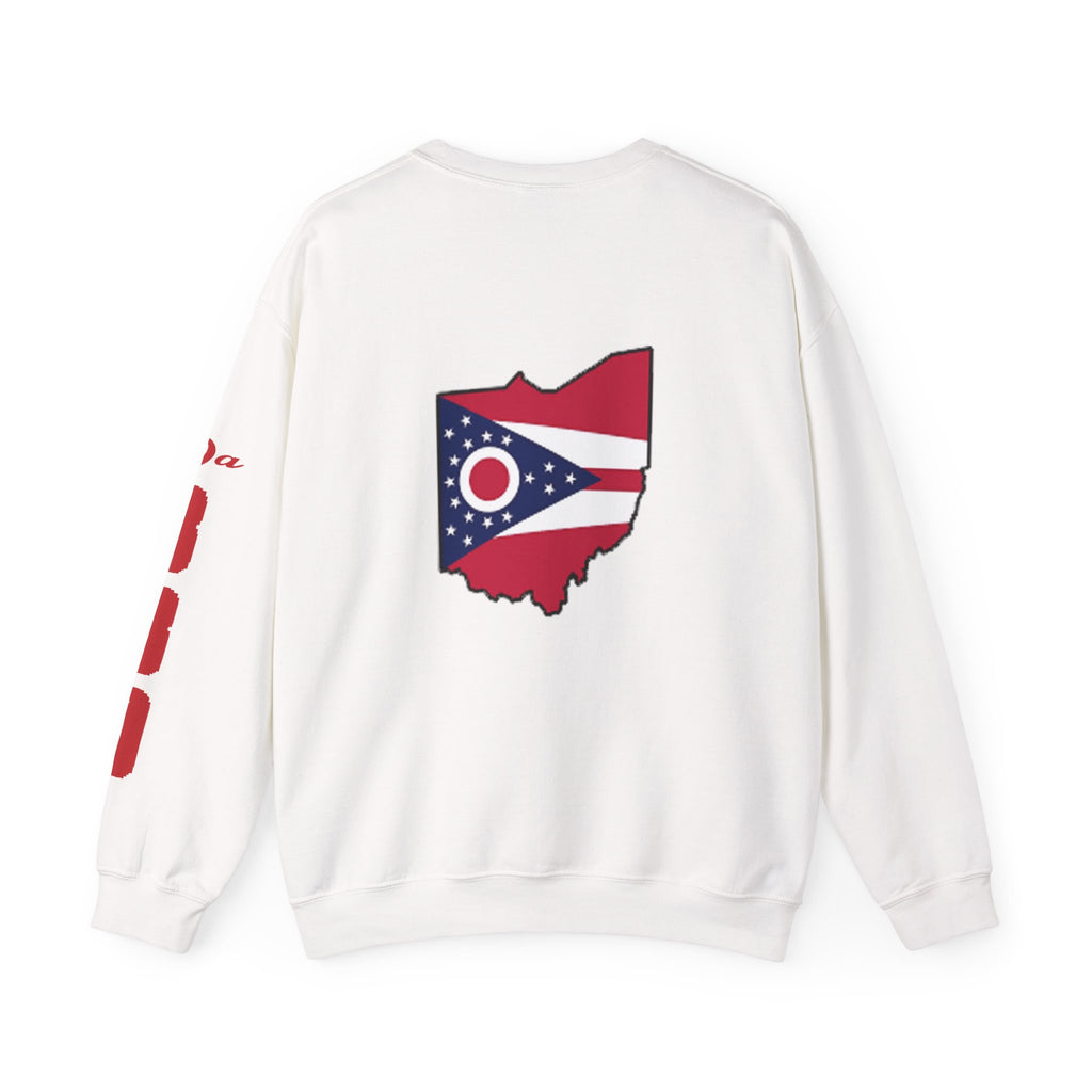 Ohio Flag Crewneck Sweatshirt — Youngstown Ohio State Pride Pullover - 314 Originals