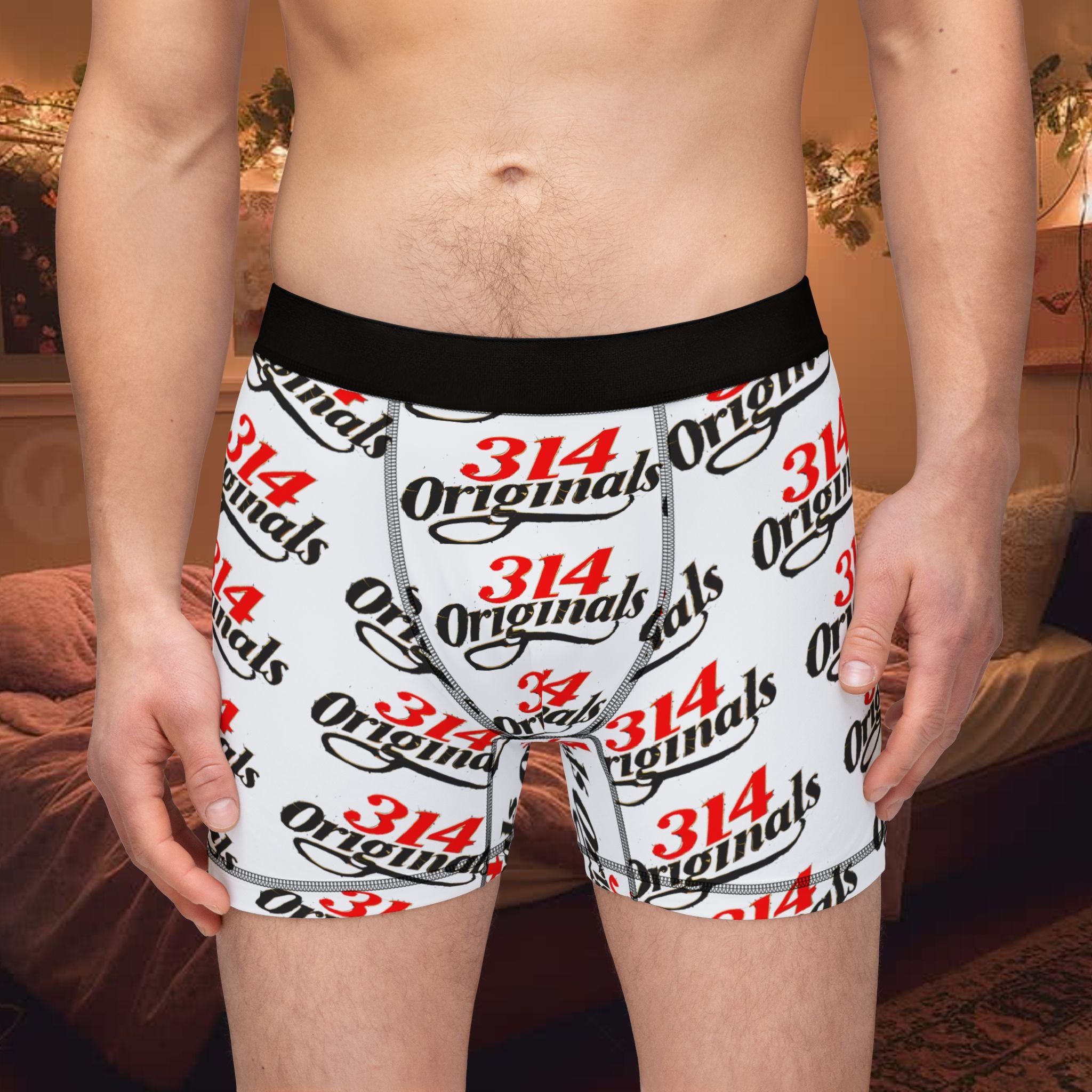 314 Originals Men's All-Over Print Boxer Briefs - 314 Originals