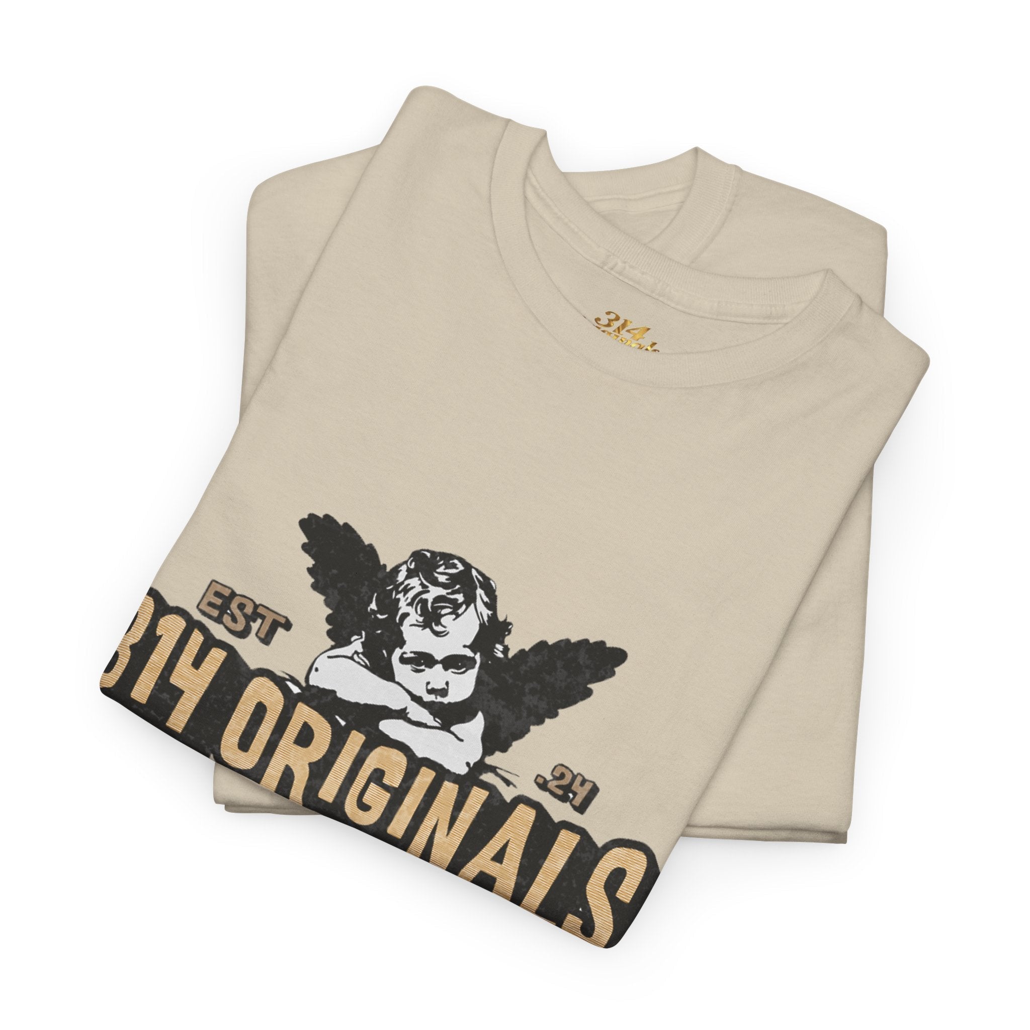 314 Originals Vintage Cherub Graphic Tee Printify T-Shirt  314 Originals