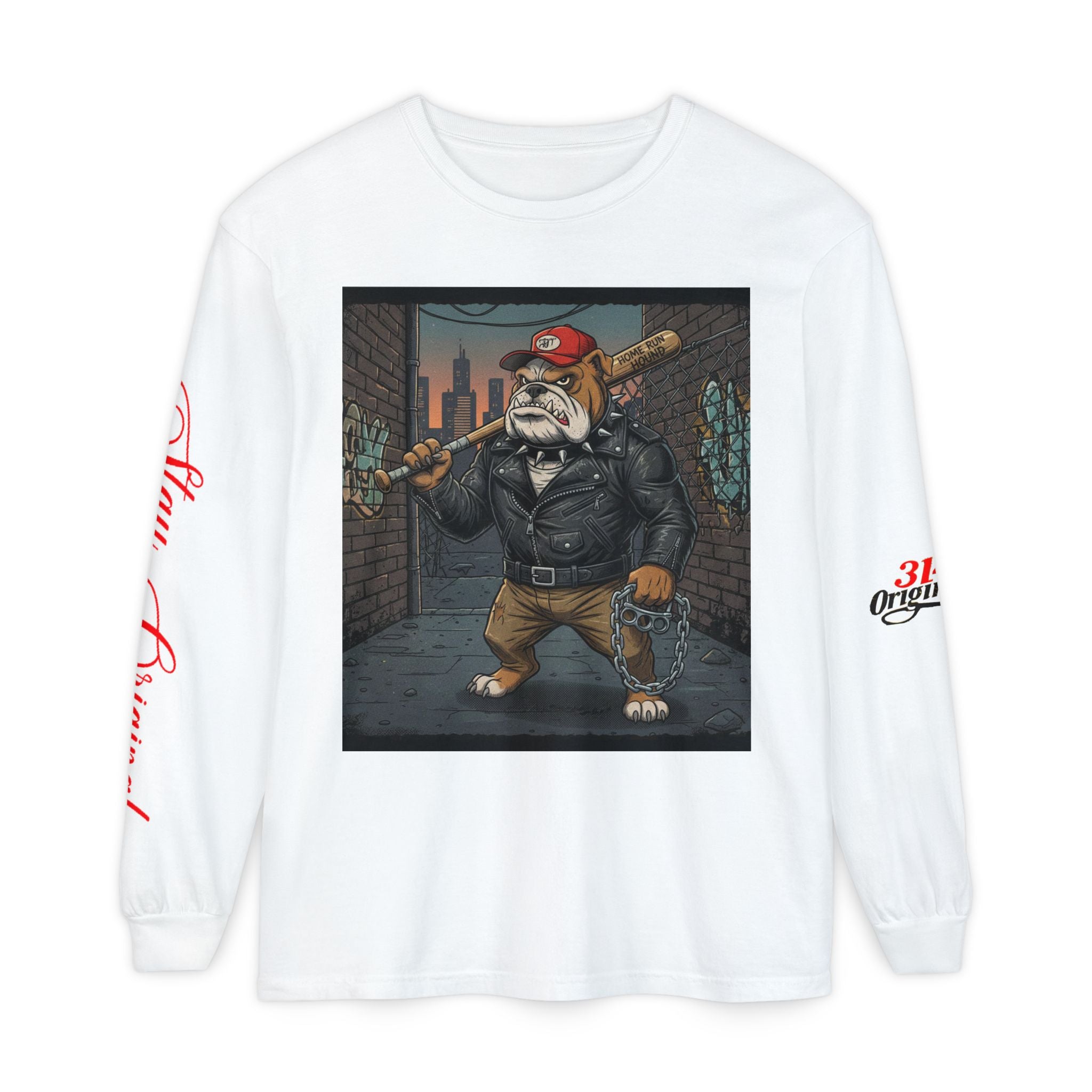 Stay Original Bulldog Brawler Long Sleeve T‑Shirt - 314 Originals
