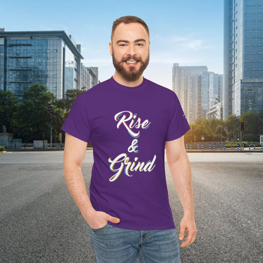Rise & Grind T-Shirt — Motivational Graphic Tee for Hustle Mindset - 314 Originals