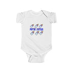 Infant Bodysuit — "Poppin' Bottles" Cute Baby Bottle Graphic Onesie - 314 Originals