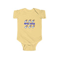 Infant Bodysuit — "Poppin' Bottles" Cute Baby Bottle Graphic Onesie - 314 Originals