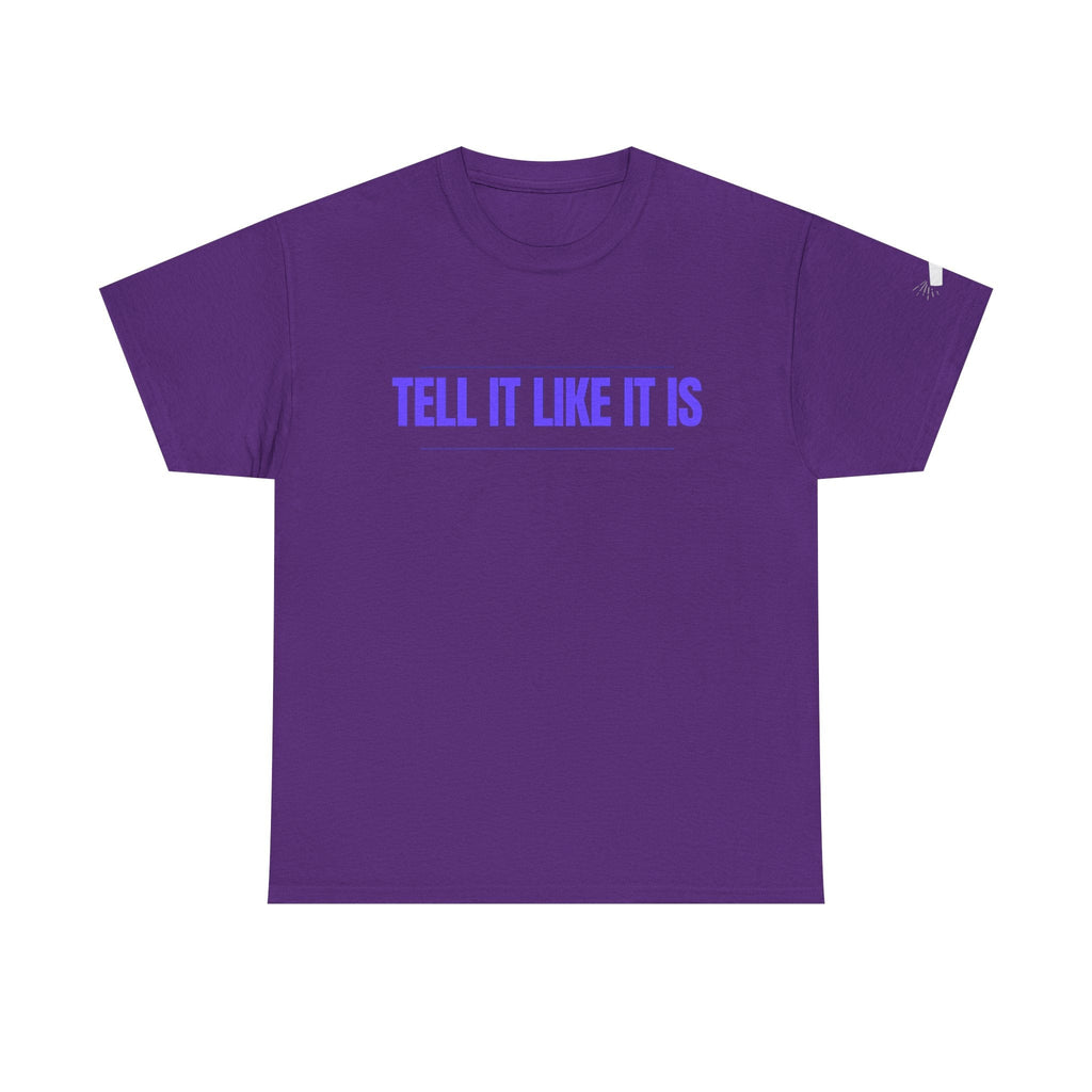 Tell It Like It Is Podcast — Bold Statement Graphic T‑Shirt ("No Scripts… No Filters… No Bullsh*t") Printify T-Shirt  314 Originals